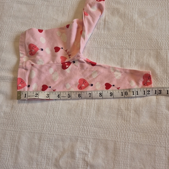Gymboree girls size 3-6 months pink heart balloon leggings VGUC - Picture 5 of 5